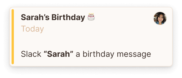 birthday notification